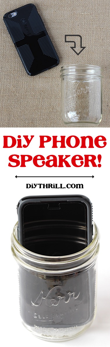 DIY Phone Speaker from DIYThrill.com