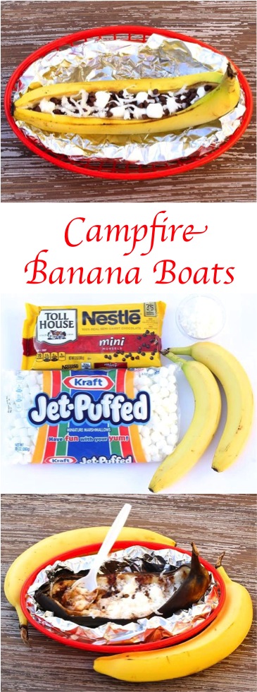 Campfire Banana Boats Recipe