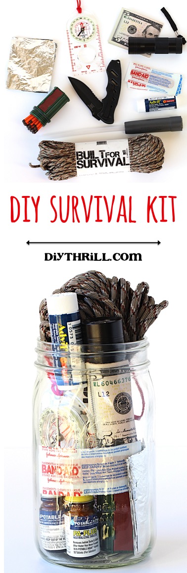 Homemade Survival Kit from DIYThrill.com