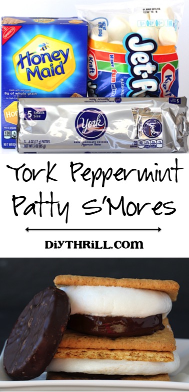 Peppermint Patty S'Mores at DIYThrill.com