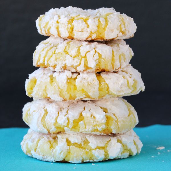 Yummy Lemon Cake Mix Cookies Recipe