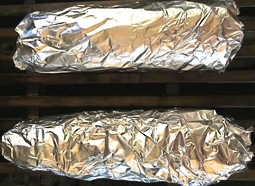 Grilled Corn Wraped in Tin Foil