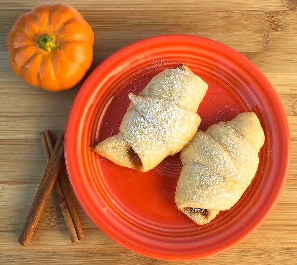 Pumpkin Crescent Rolls