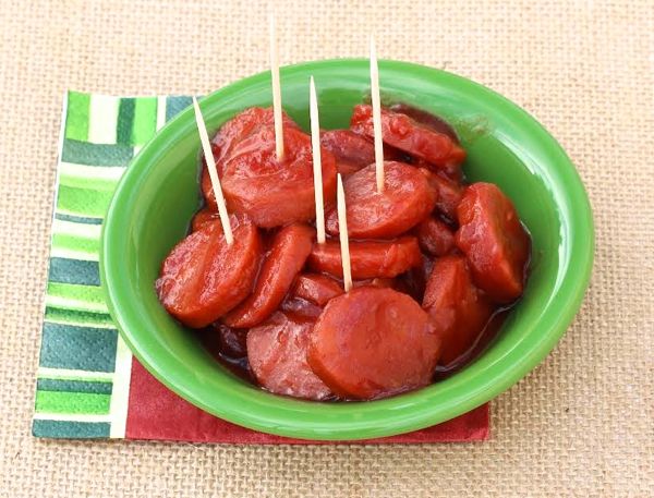 Cranberry Kielbasa Bites