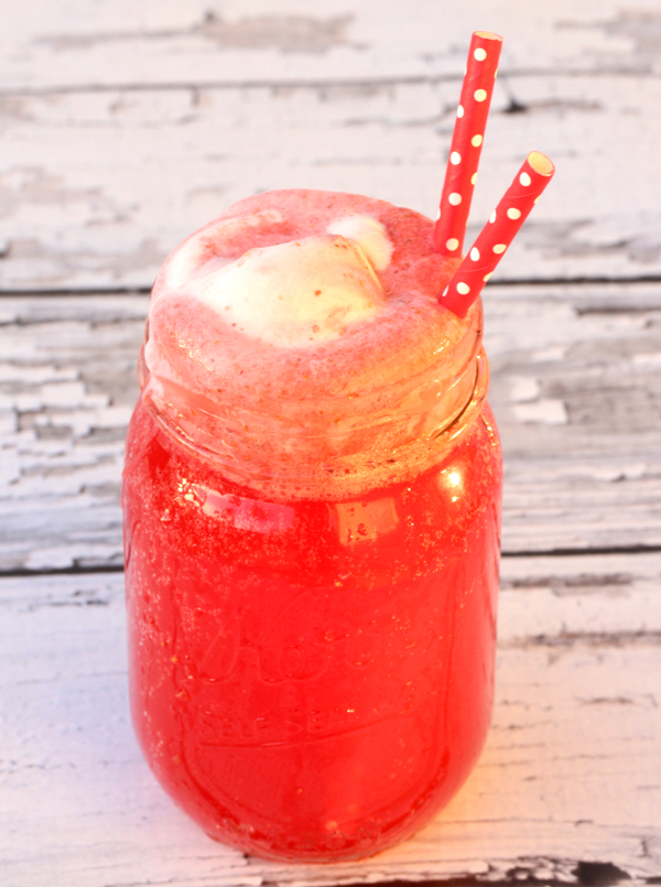 Sparkling Pink Punch Party Recipe - Made by a Princess