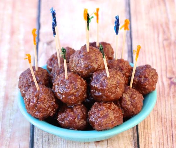 Crock Pot Grape Jelly Meatball Recipe