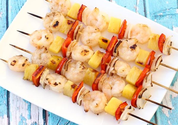 Easy Grilled Shrimp Skewers Recipe