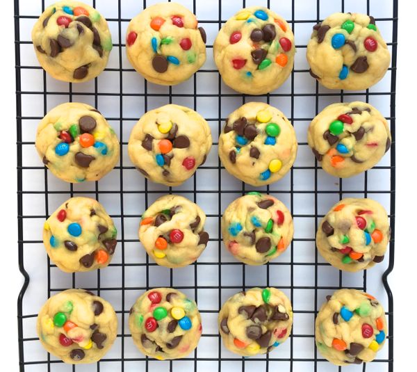 M&M Chocolate Chip Cookies Recipe