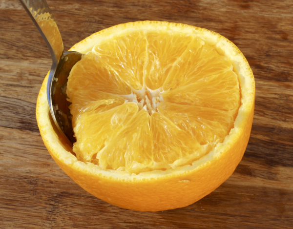how to make an orange scented candle