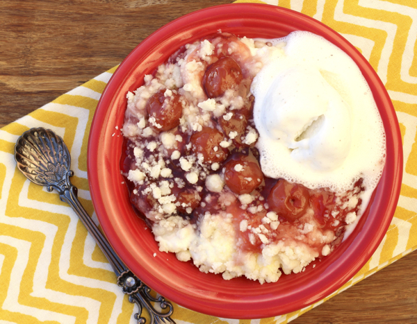 Raspberry Cheesecake Dump Cake