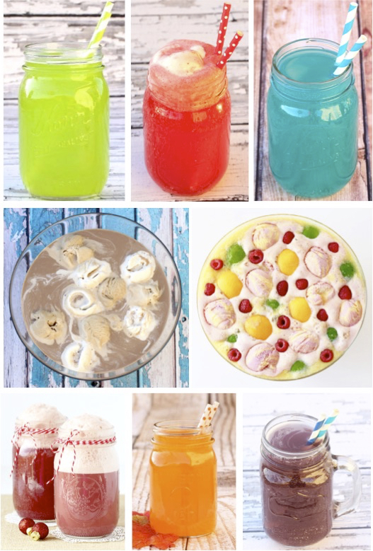 Pink and Blue Punch Recipe