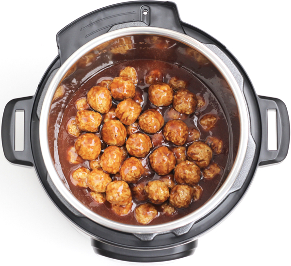 Meatballs in Electric Pressure Cooker