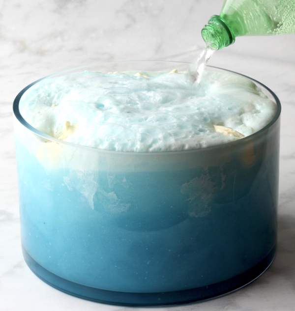 blue lemonade shower punch