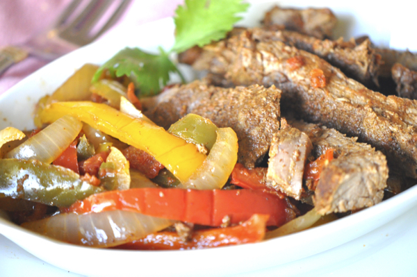 Crock Pot Poor Man's Beefy Fajitas - Recipes That Crock!