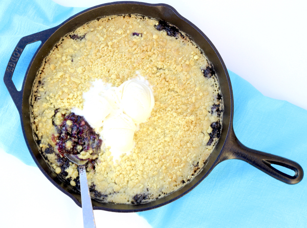 Lemon Blueberry Crumble Recipe