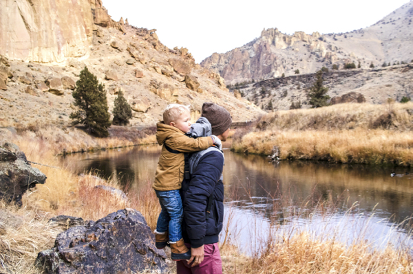 Piggyback Rider: Why Our Family Likes to Ride the Bar