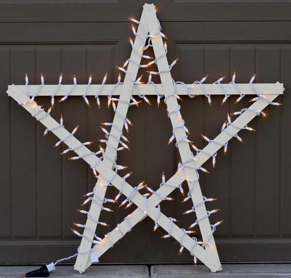 DIY Paint Stick Star (Easy Crafts) - DIY Thrill