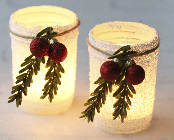 Mason Jar Crafts For Christmas