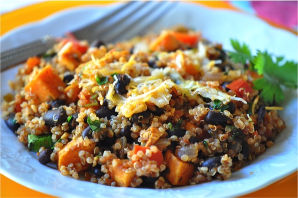 Southwestern Veggie Quinoa Bowl