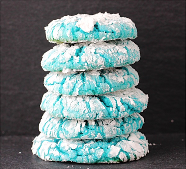 Blue Crinkle Cookies Recipe
