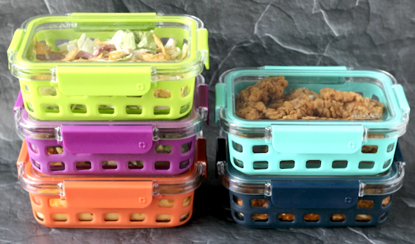 Ello 10 Pc Glass Meal Prep Food Storage Containers